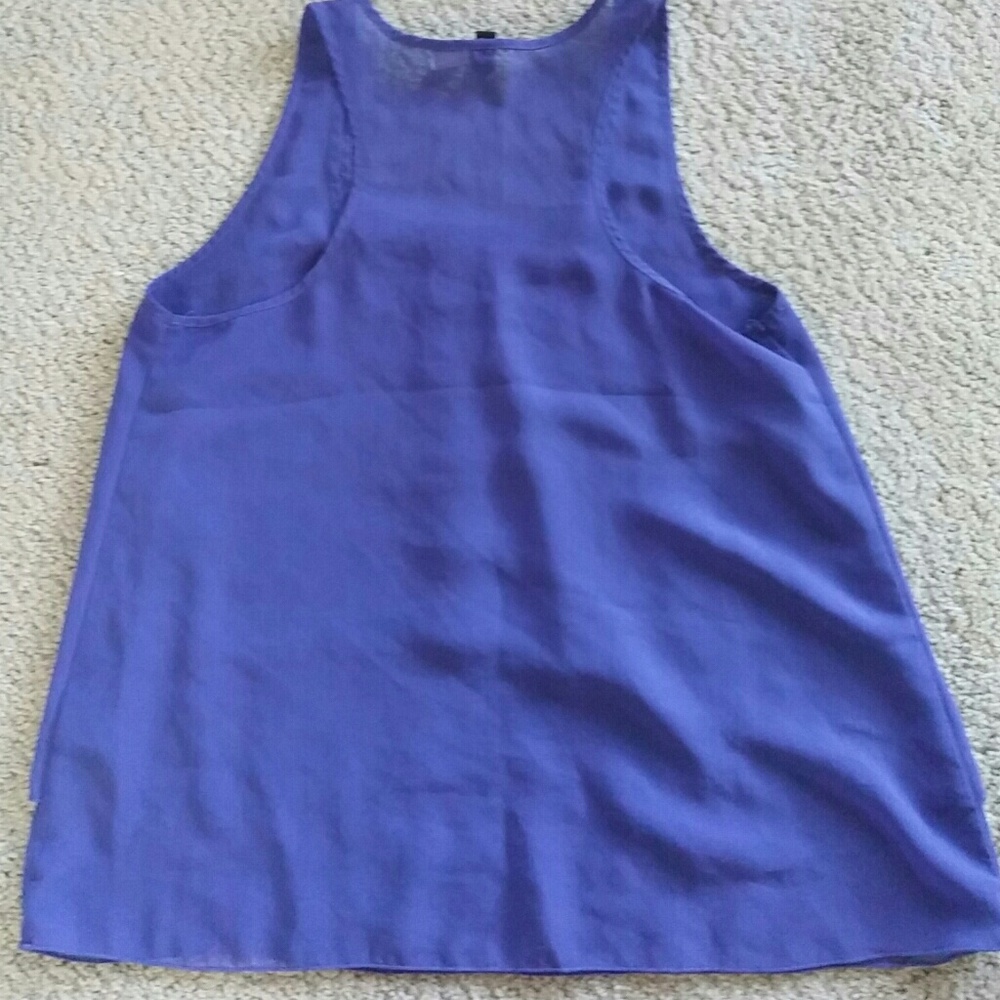 Blue Layered Tank - Picture 2 of 2