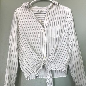 Twist on the classic button down