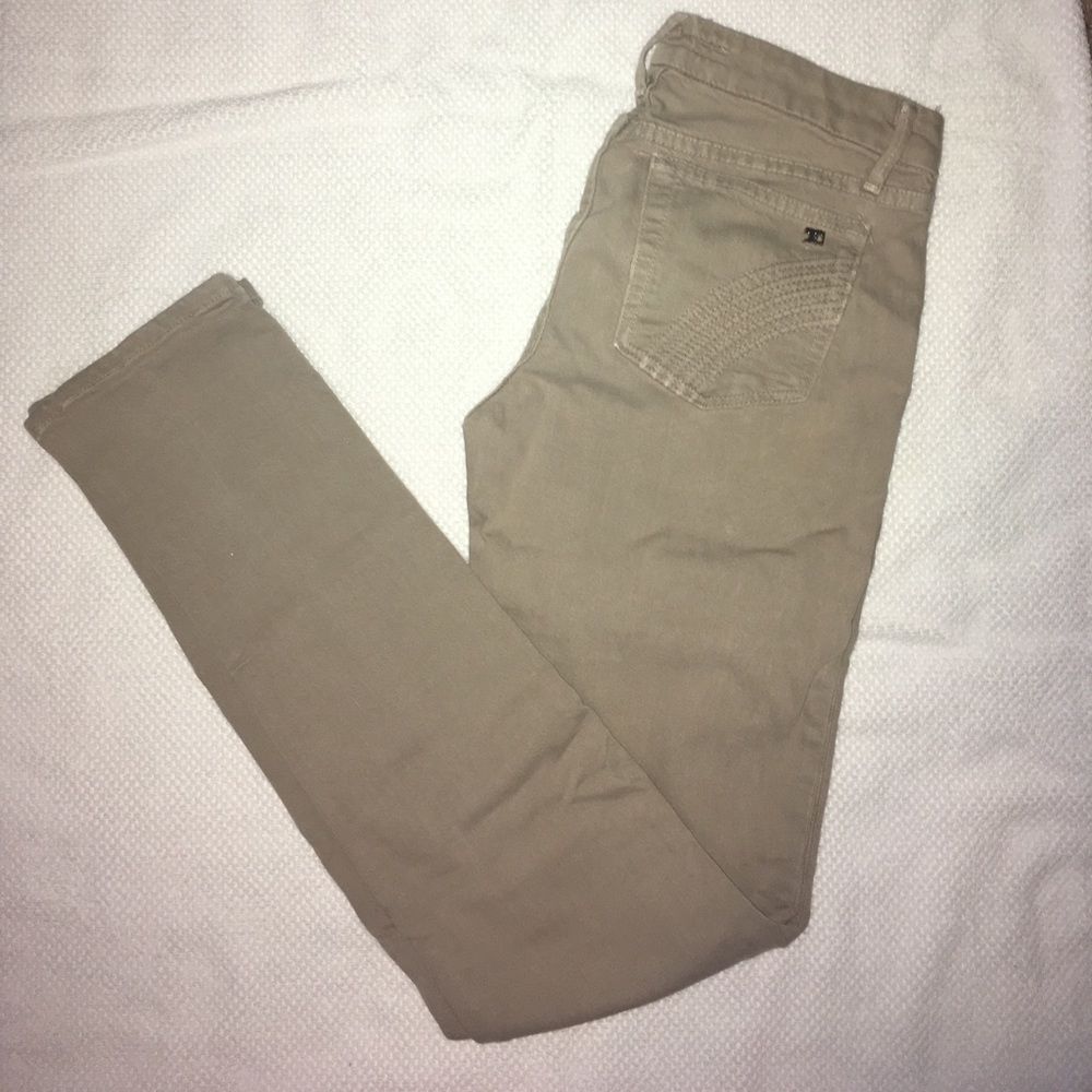 Joe's jeans tan pant