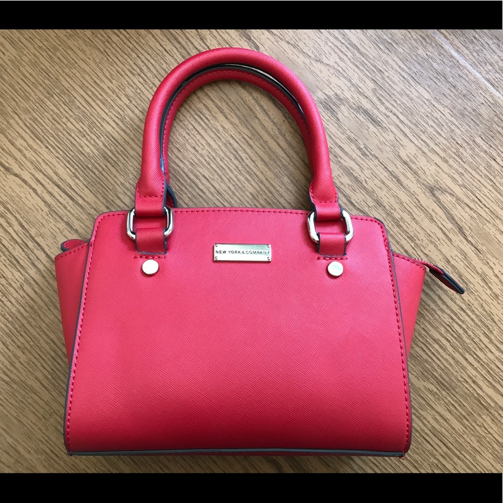New York and Company Red Crossbody Bag