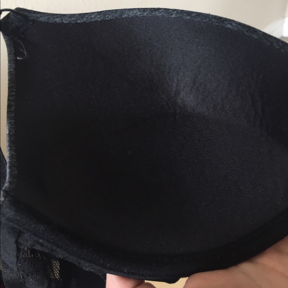 Lacy Black/Gray Bra - Picture 3 of 3