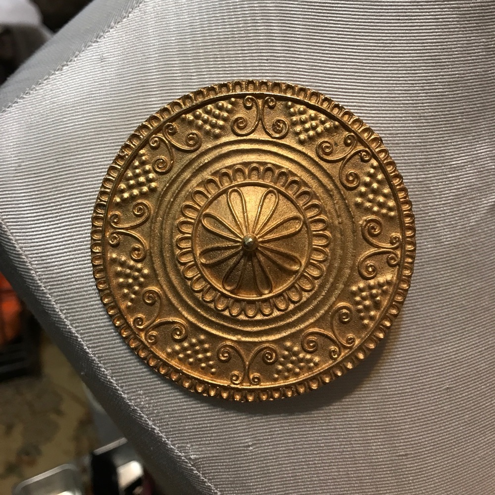 Vendome Vibtage Gold Mexican Hat Brooch Pin