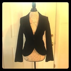 🎩👠🌆 Black Velvet Blazer 🌆👠🎩