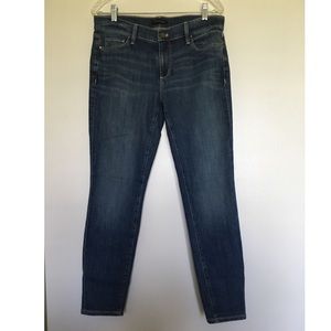 Ann Taylor Skinny ankle jeans Size 10 dark wash