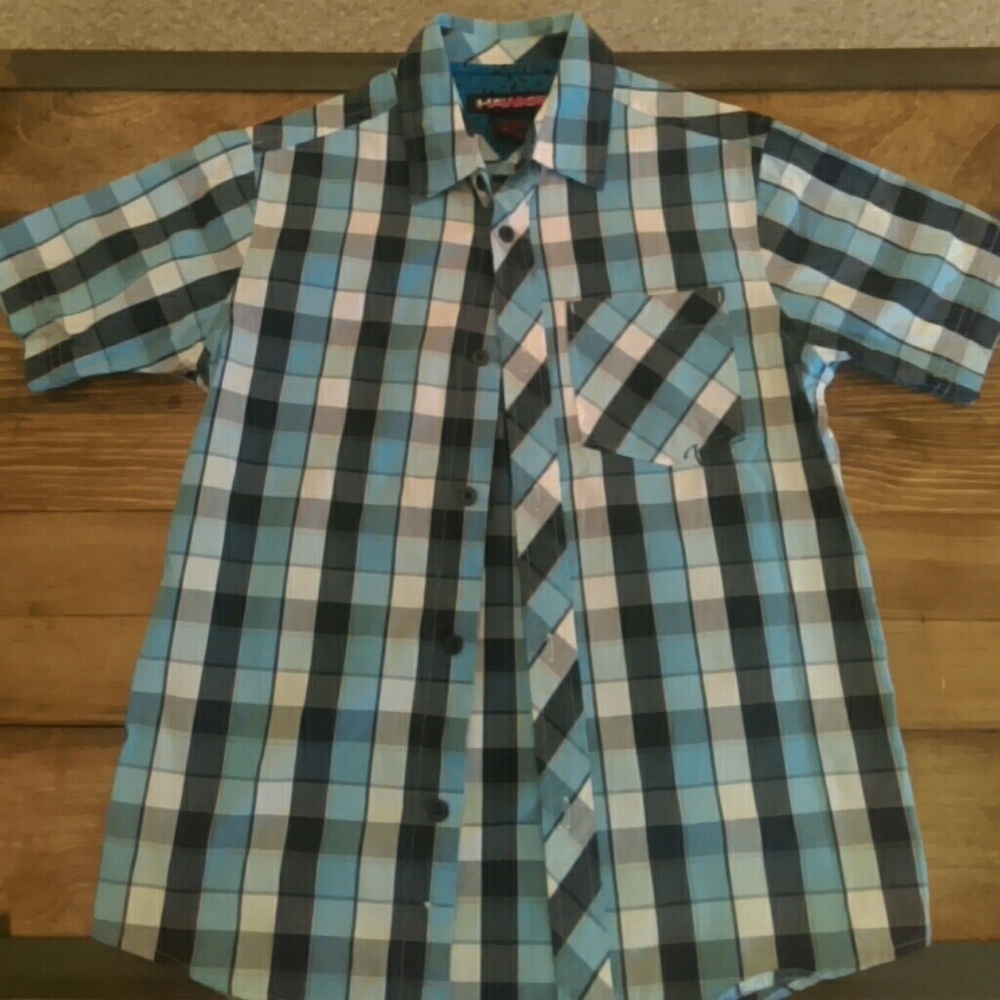 Tony Hawk short sleeve button down