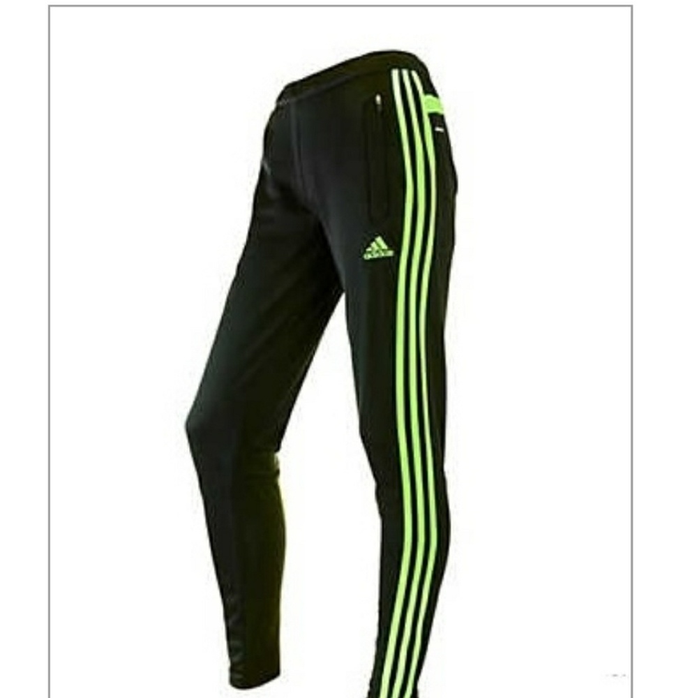 Adidas lime green pants