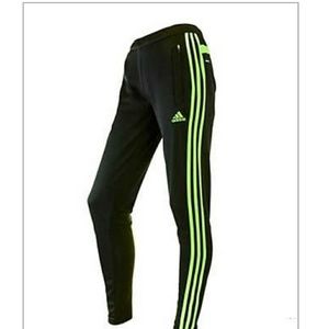 Adidas lime green pants
