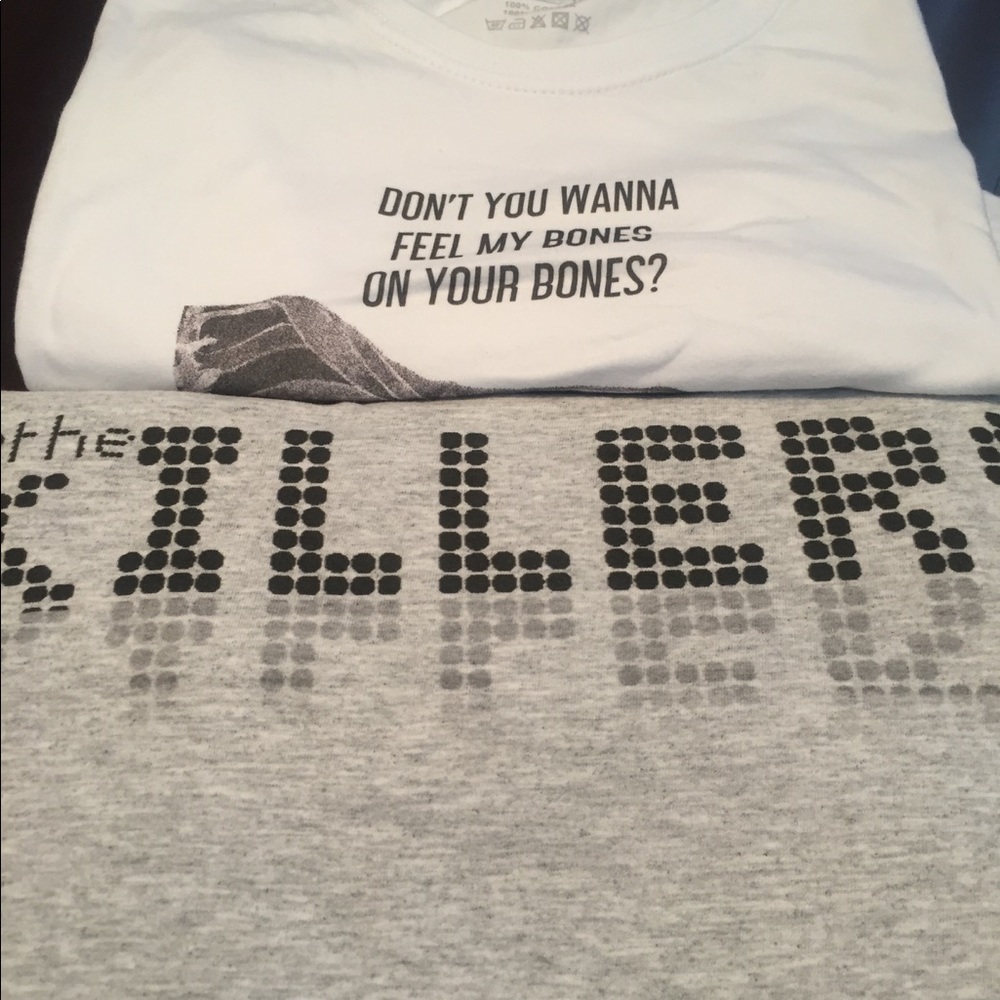 Men's tees- Killers, the band tees
