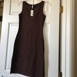 Brand new brown dress