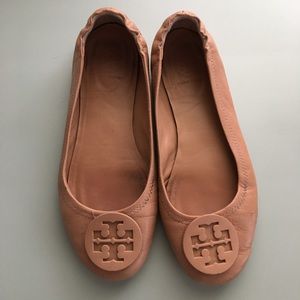 Tory Burch Minnie Ballet Travel Flats