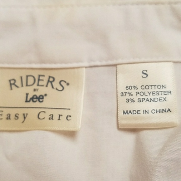 Pretty White Sleeveless Shirt Lee - Picture 5 of 5