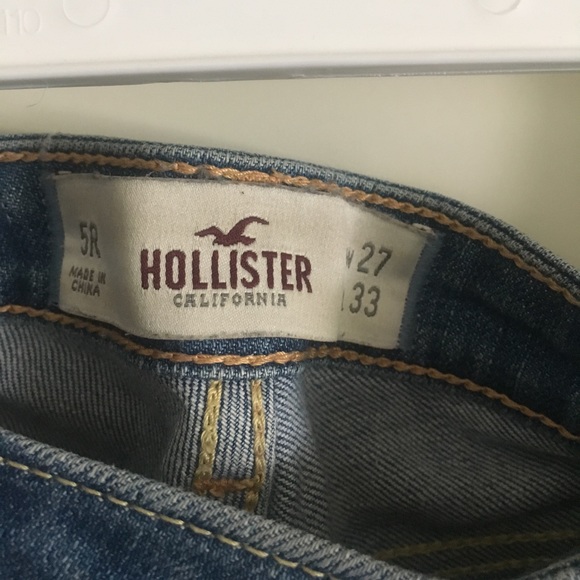 Hollister Medium Wash Boot Cut  Jeans - Picture 4 of 5