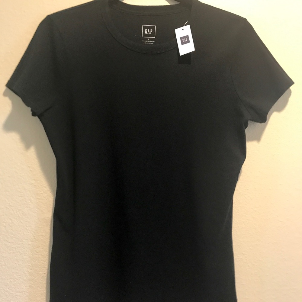Gap Vintage Wash T-Shirt BNWT $10 Black Size S