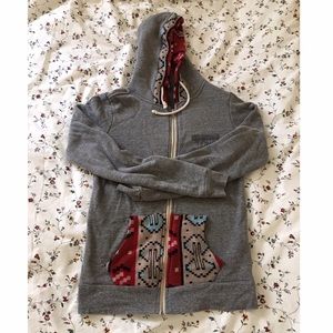 Toms Aztec jacket with hoodie