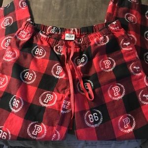 XS PINK pajama pants