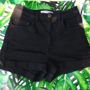 American Apparel High Waisted Shorts