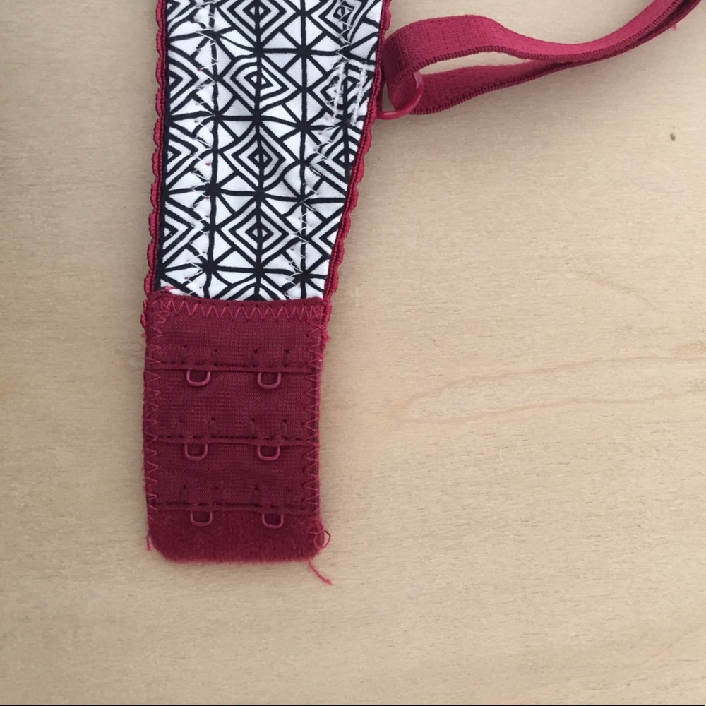 Patterned Push up Bra - Picture 2 of 4