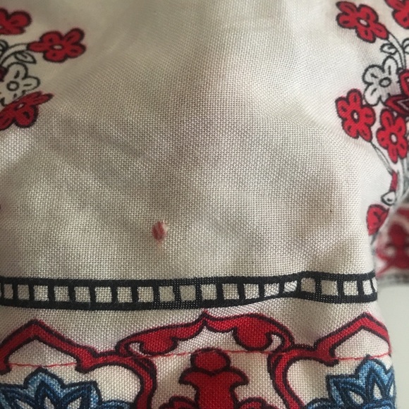 Flowy red,white, and blue skirt - Picture 2 of 4