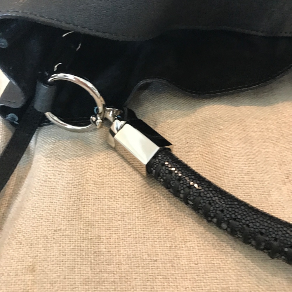 SAINT LAURENT YSL YVES BLACK BAG - Picture 3 of 4