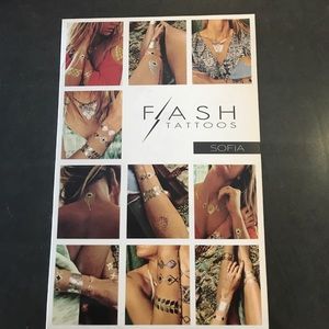 Flash Tattoos- Sophia- new never used