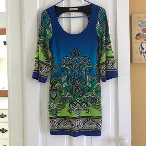 Retro Arden B. Peep back dress