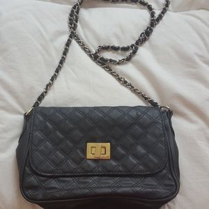 Black cross-body bag