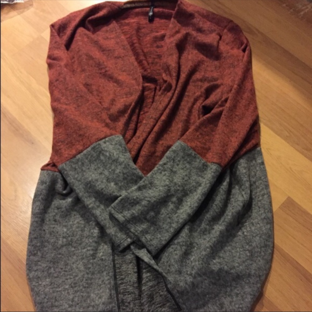 💥1 LEFT💥Cozy Color-block open pocket cardigan - Picture 5 of 5