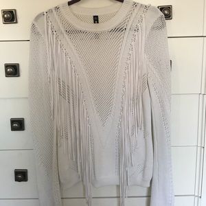 Fringe sweater