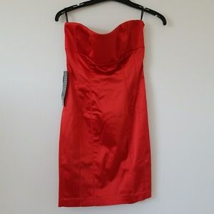 New! Bebe Red cocktail dress