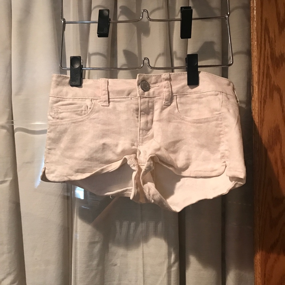 Pale pink American Eagle shorts