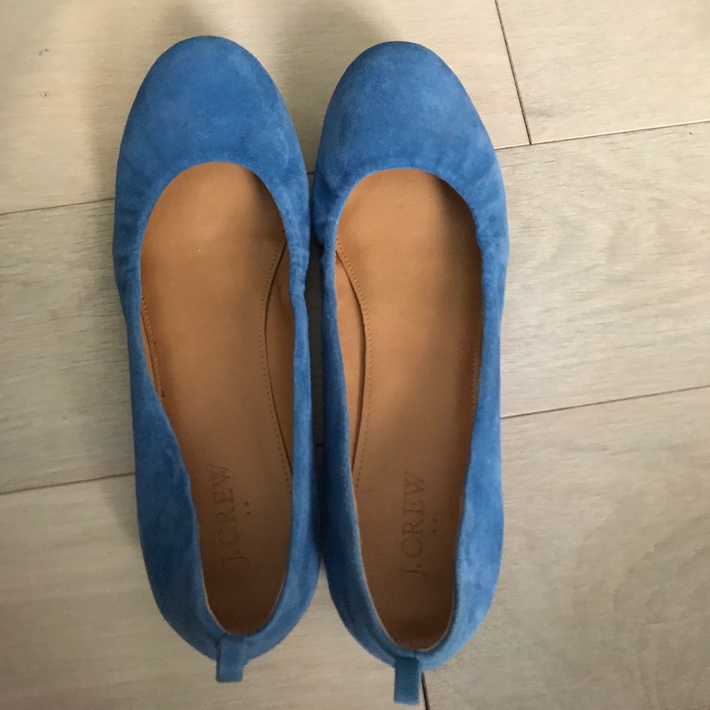 j crew flats size 8