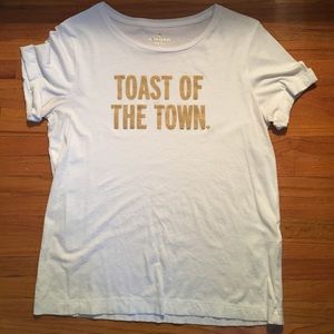 Kate spade toast of the town tshirt