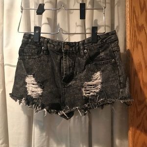 High waisted forever21 shorts
