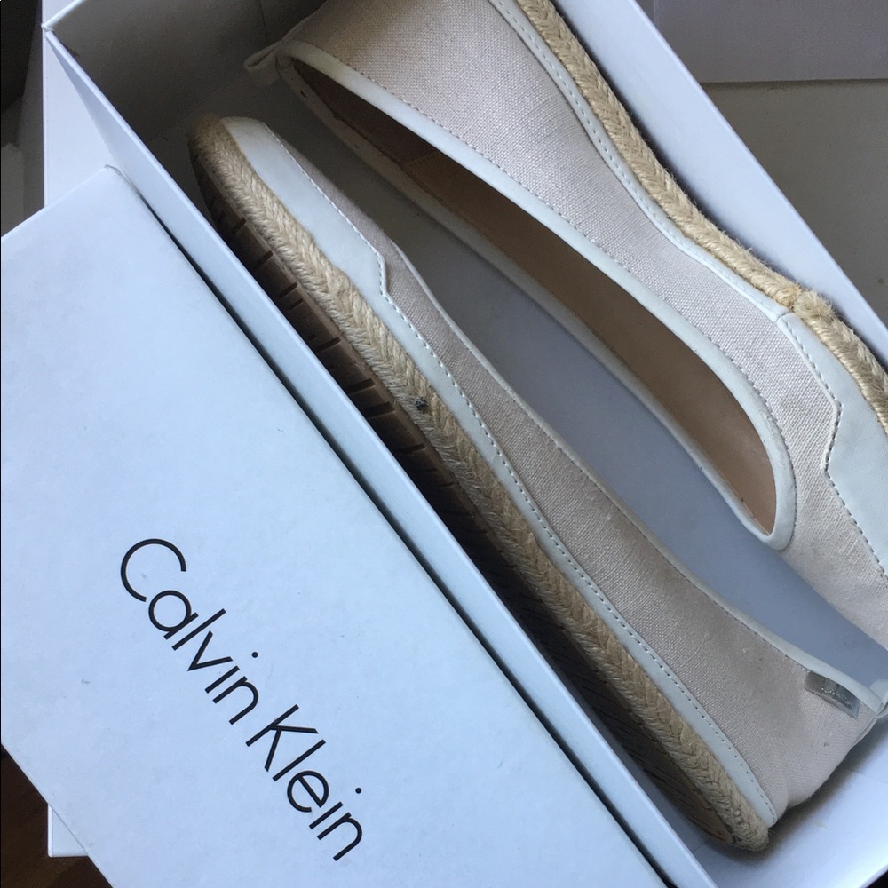 Calvin Klein flats