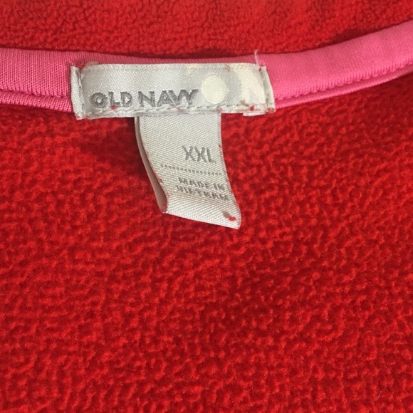 Comfy oversized Soft Red Fuzzy Velour Sweatshirt - Picture 5 of 6