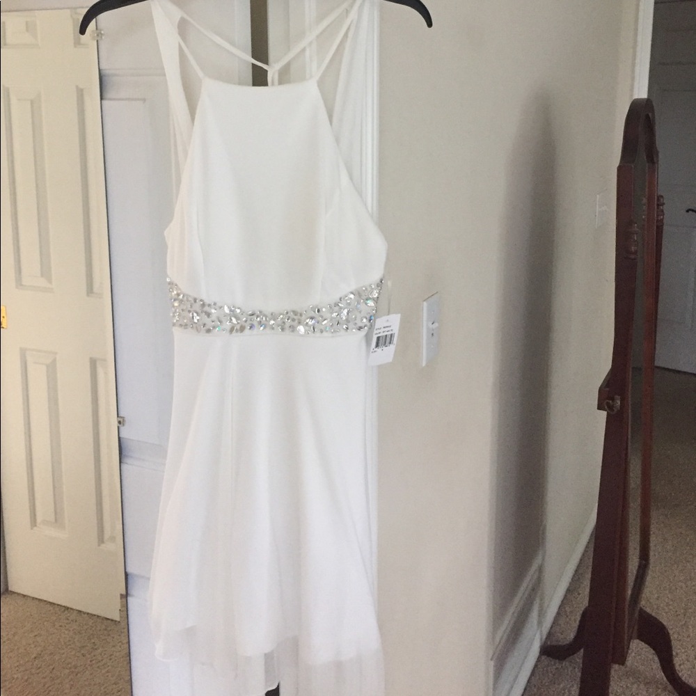 Teeze Me brand new white dress