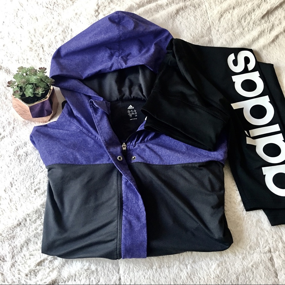 *BEST OFFER TAKES IT*Adidas Zip Up Sweater