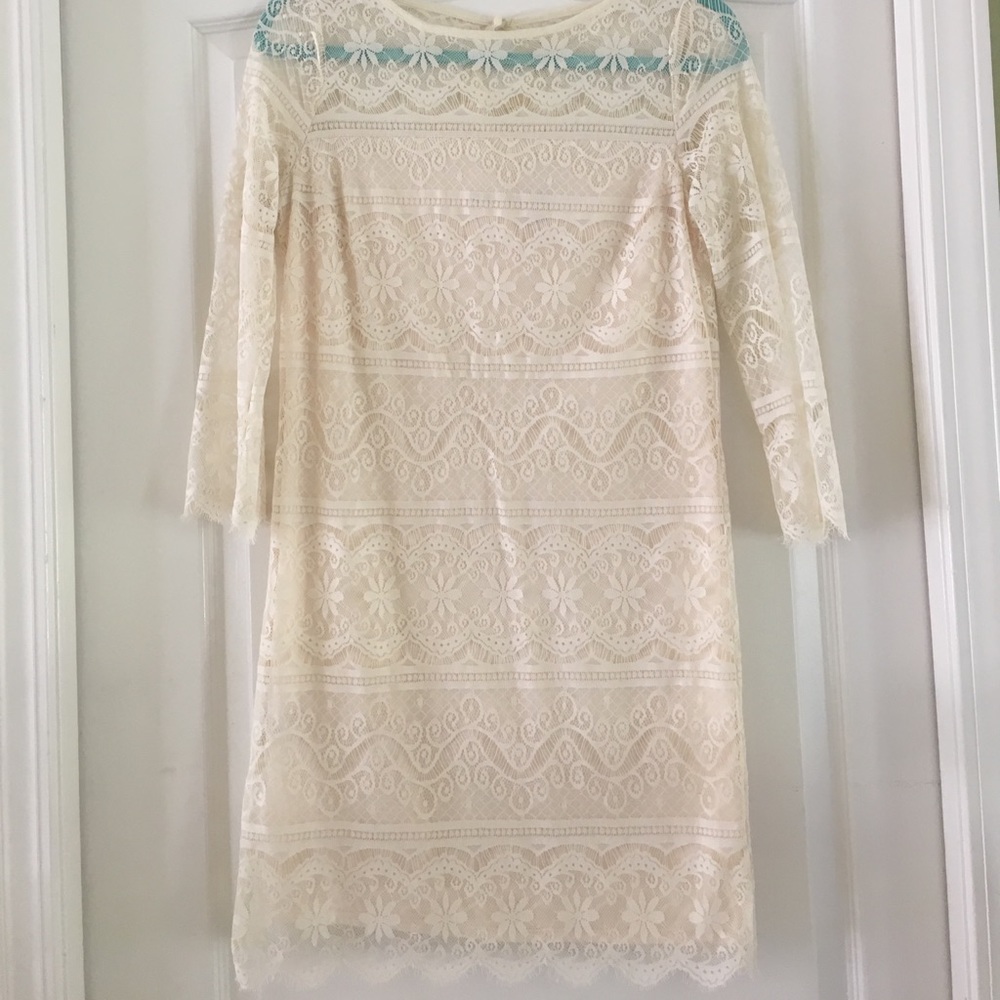 Lace overly Shift dress