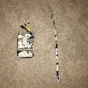 Vera Bradley wristlet/lanyard pack