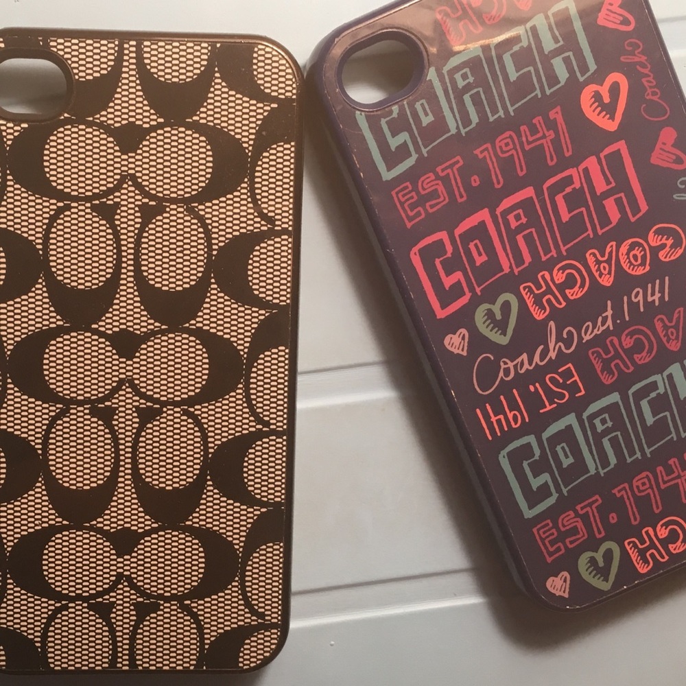 !Bundle! iPhone 4/4s cases! Coach!