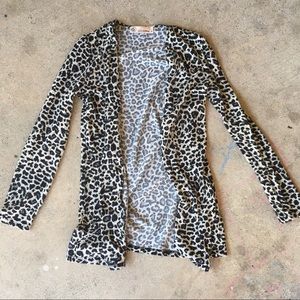 Cheetah Cardigan