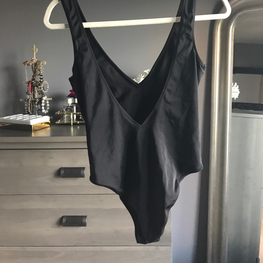 Double V One Piece Swimsuit - image 2