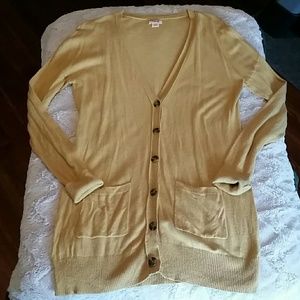 Gold Cardigan
