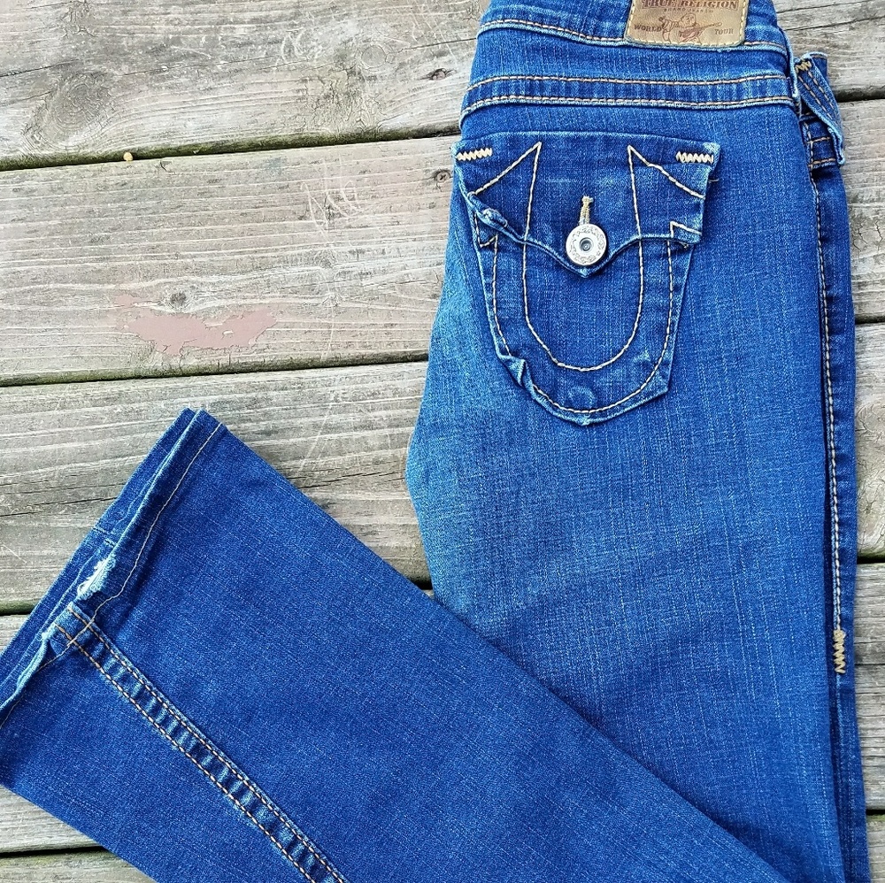 REDUCED True Religion Womens Distressed  Jeans