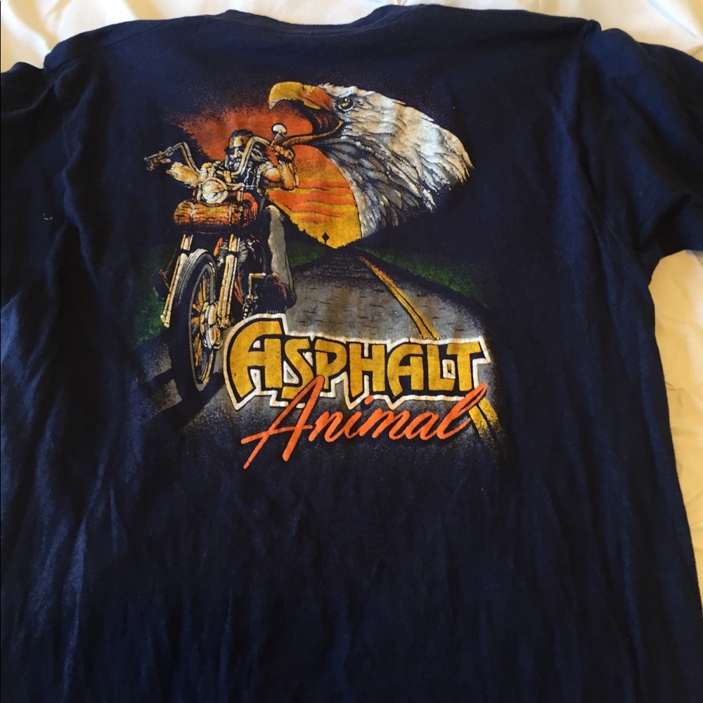 Vintage soft Motorcycle tee