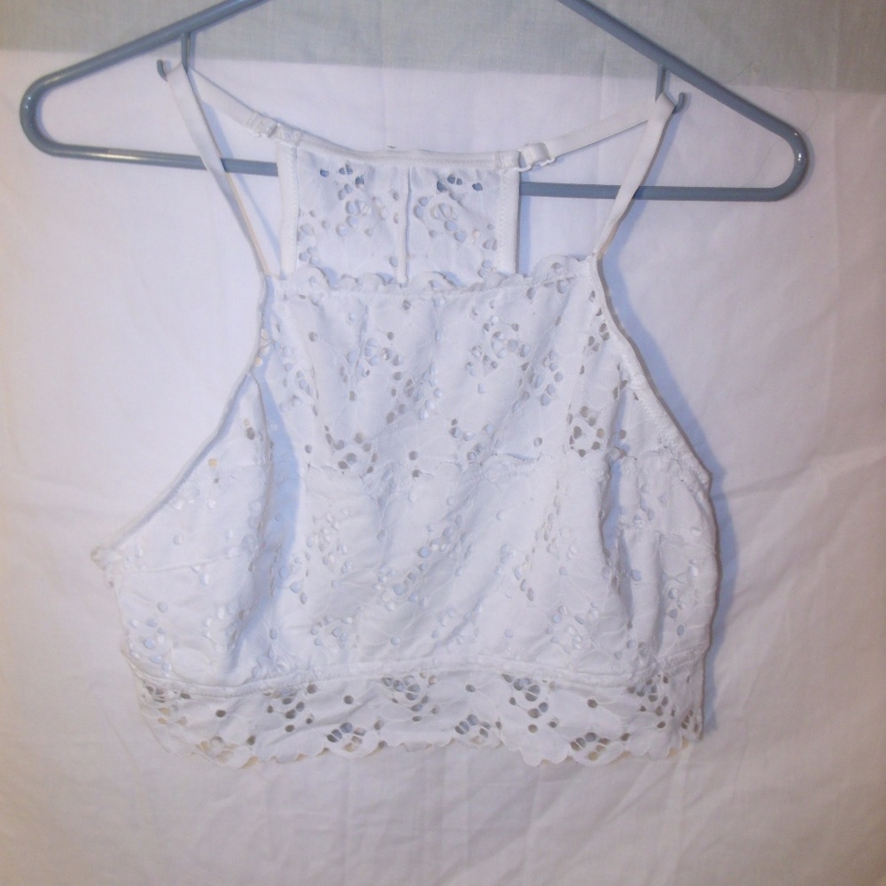 Aerie Lacce High Neck Bralette