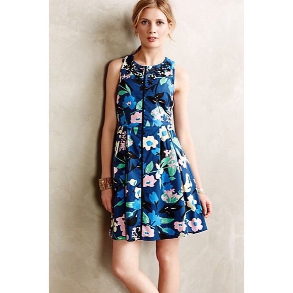 NWT Anthropologie // Whit Two Tropics Dress