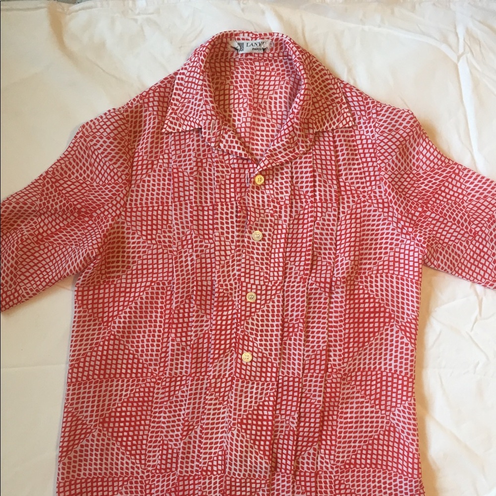 LANVIN vintage blouse