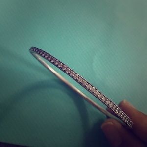 Pandora crystal bangle