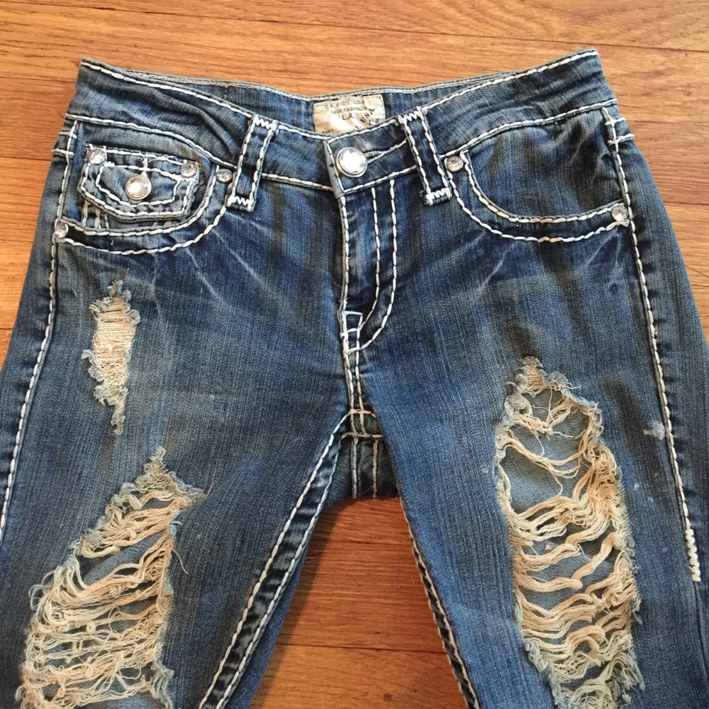 Size 5 denim jeans from the buckle